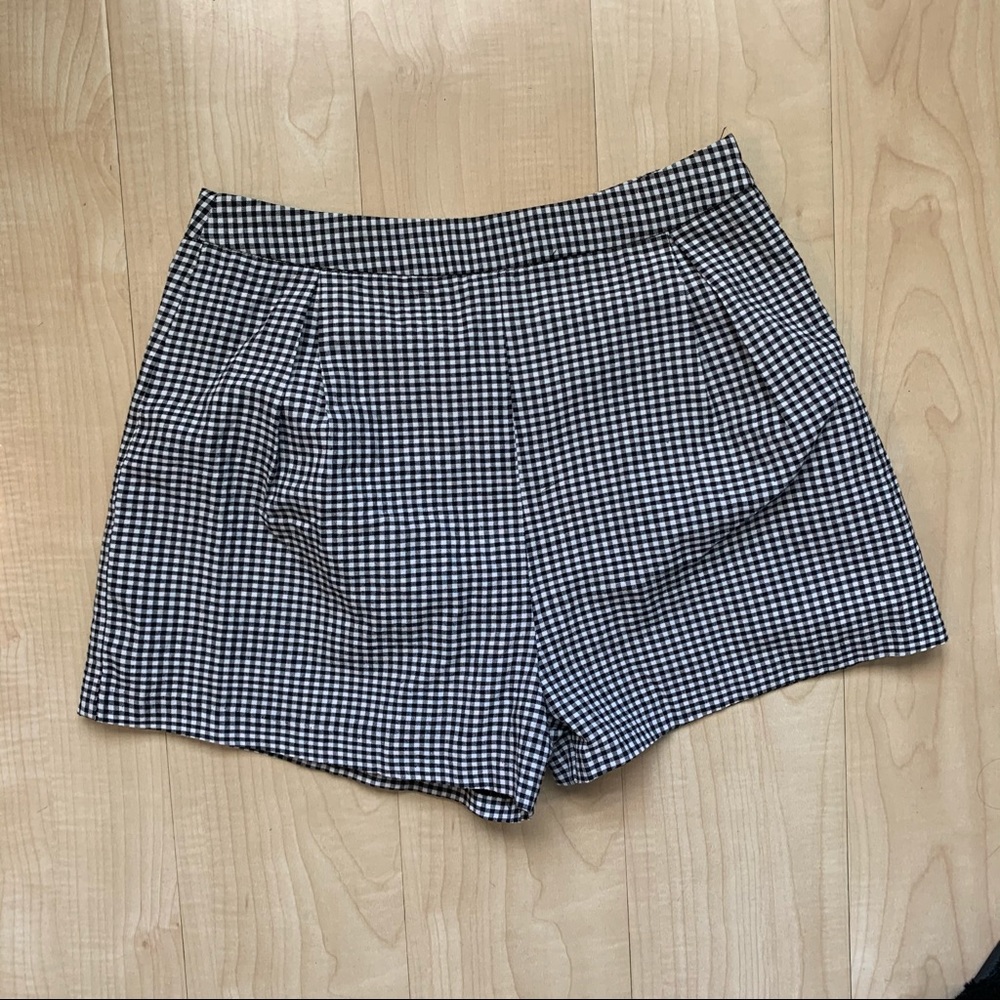 Gingham Shorts